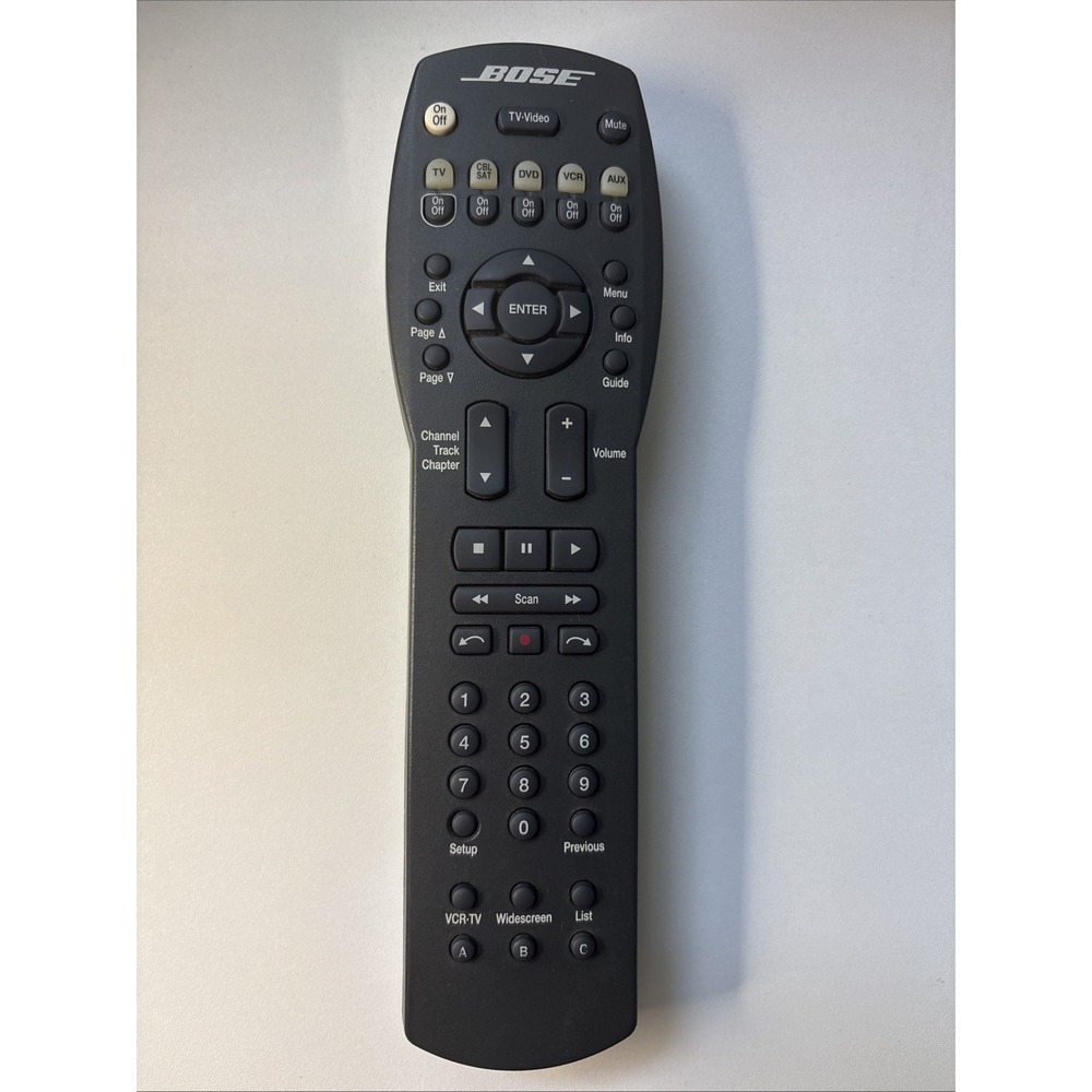 Genuine Bose AV321 AV 3-2-1 Media Center Remote Control